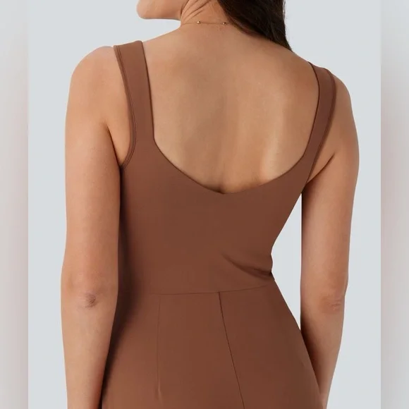 Halara U Back Sleeveless Casual Jumpsuit with Pockets
Rust Red/M(petite) - Picture 6 of 7